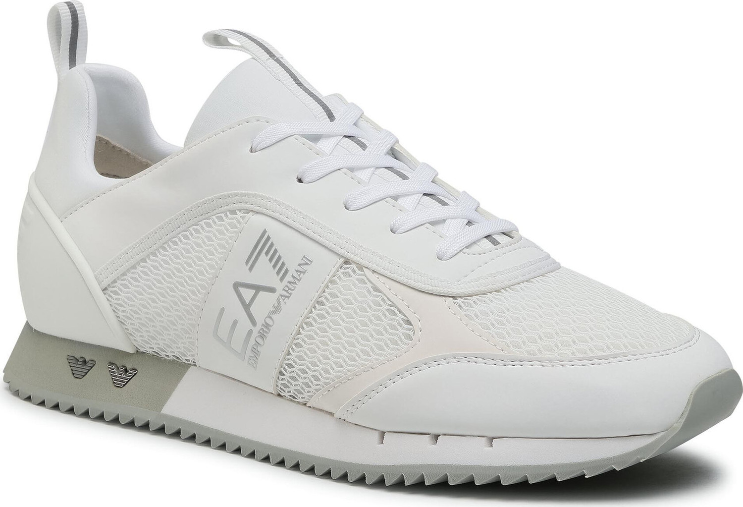 Sneakersy EA7 Emporio Armani X8X027 XK050 00175 White/Silver