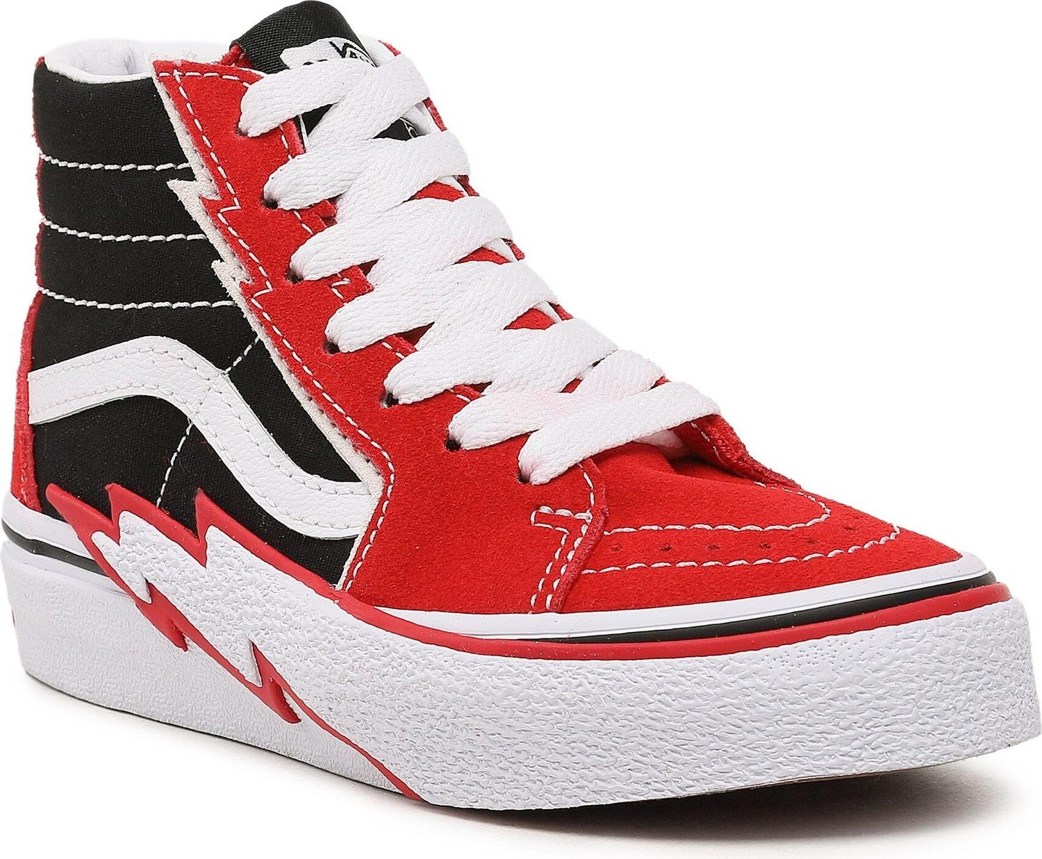 Sneakersy Vans Sk8-Hi Bolt VN000BVJREB1 Red/Black