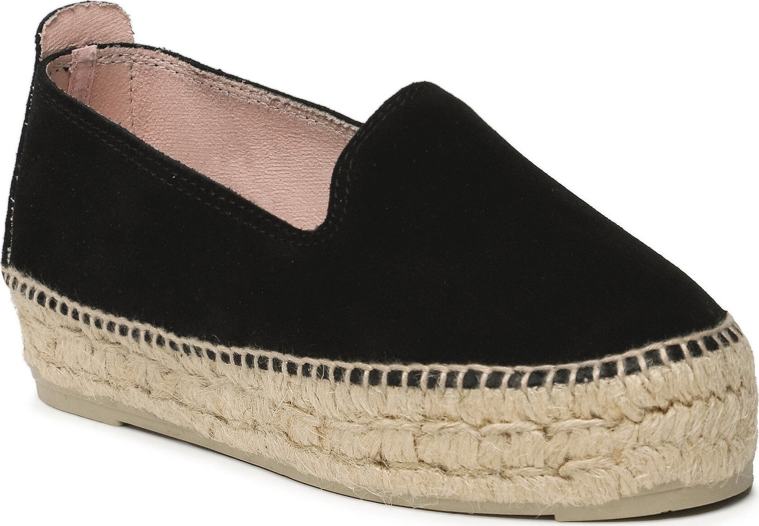 Espadrilky Manebi Double Sole Espadrilles K 1.0 D0 Black