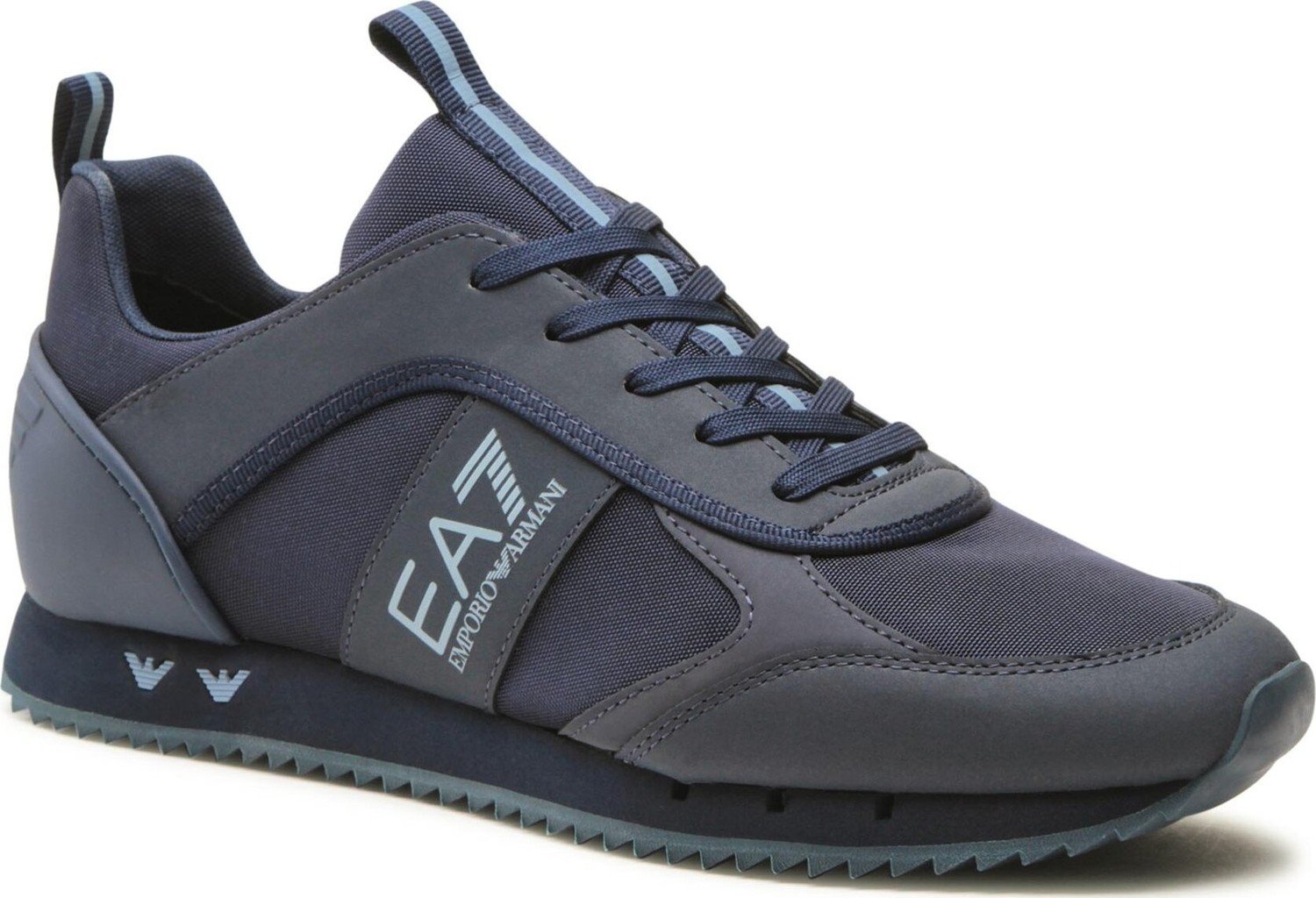 Sneakersy EA7 Emporio Armani X8X027 XK219 S639 Tri.Blk Iris/Ash.Blu