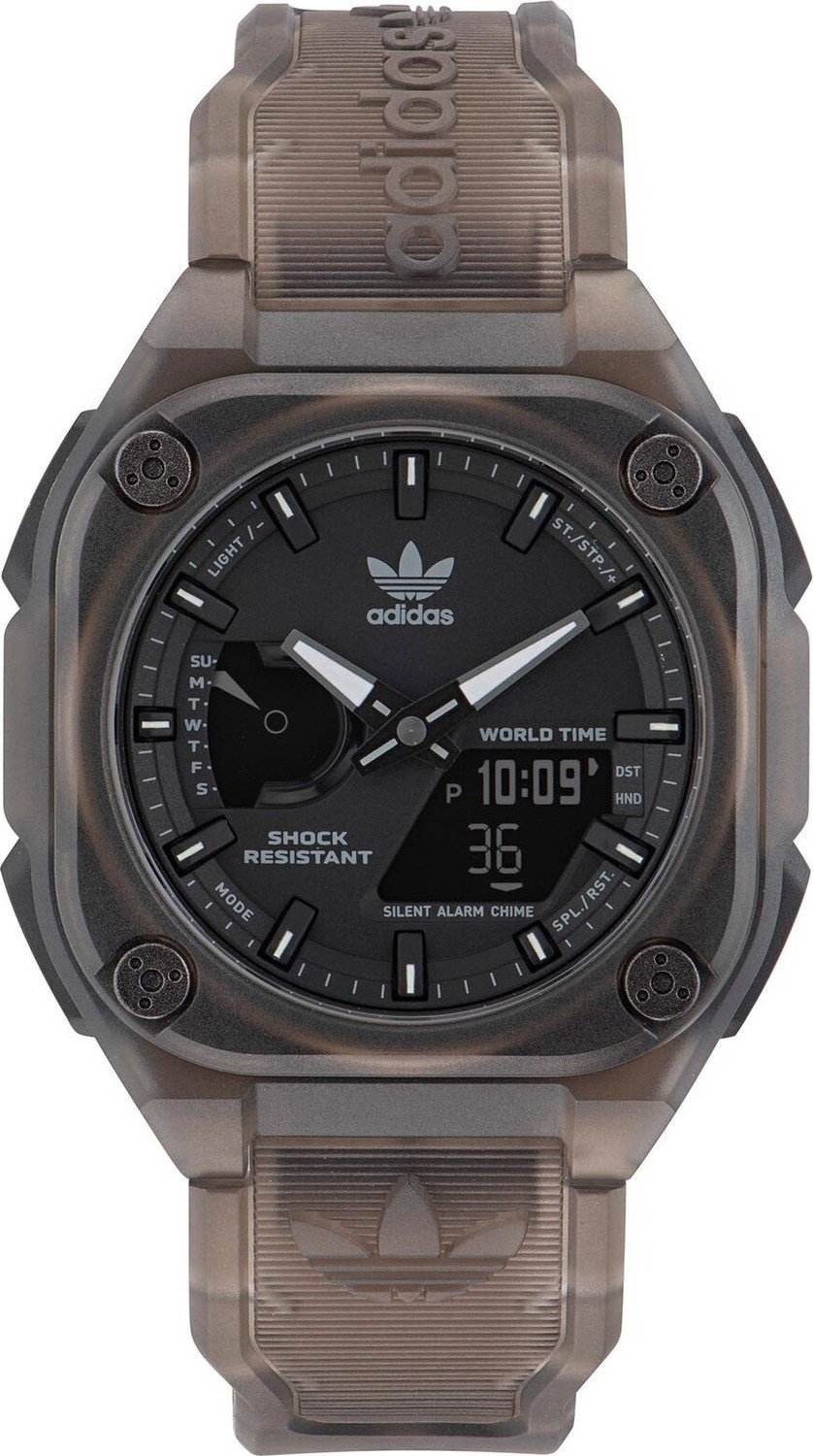 Hodinky adidas Originals City Tech One Watch AOST23059 Brown