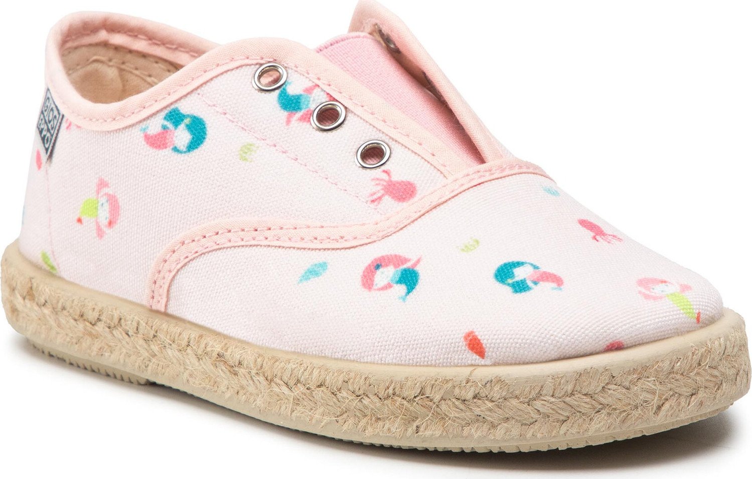 Espadrilky Gioseppo Ossona 65703 Pink 1