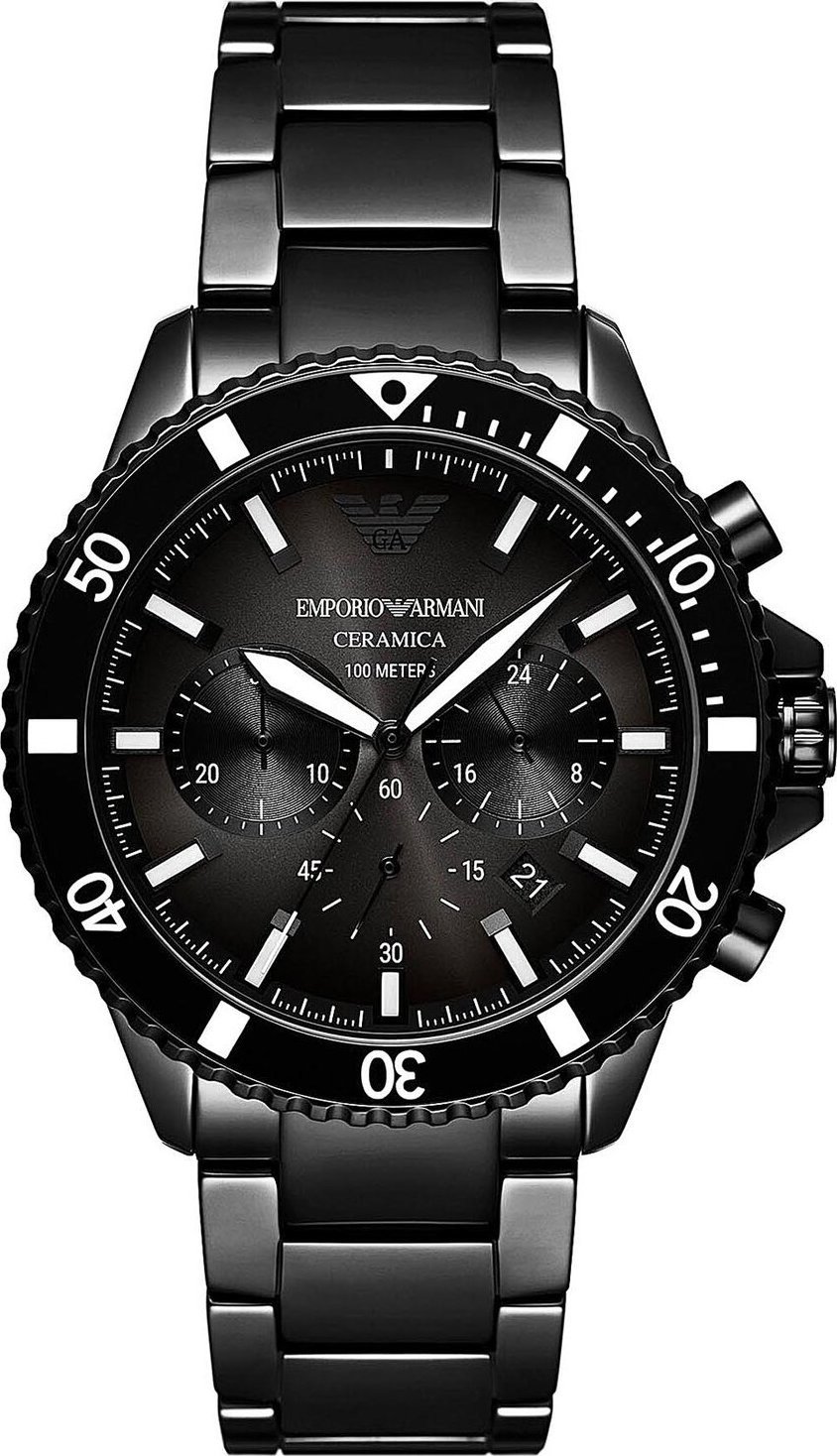 Hodinky Emporio Armani Ceramic AR70010 Black