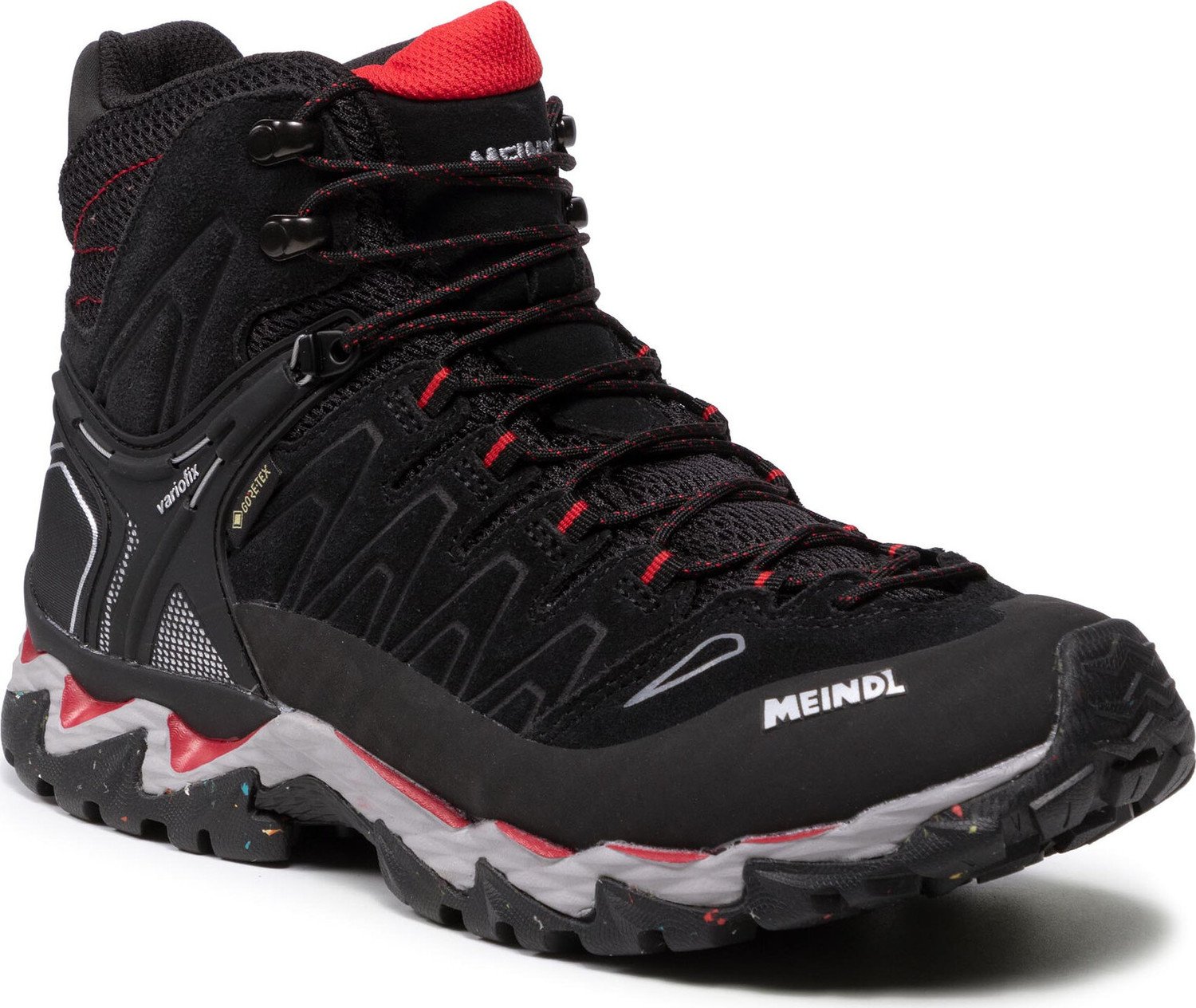 Trekingová obuv Meindl Lite Hike Gtx GORE-TEX 4692 Schwarz/Rot 01