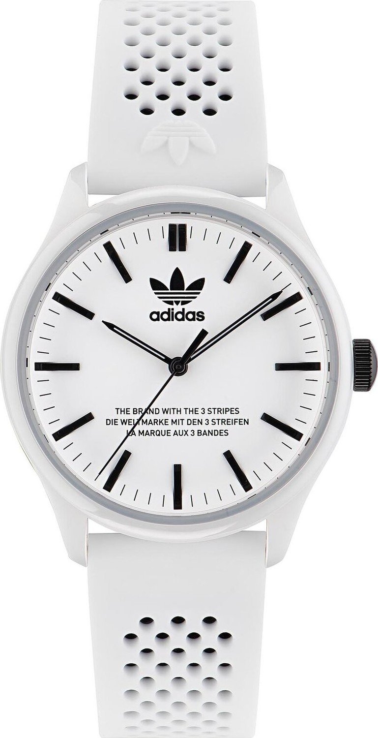 Hodinky adidas Originals Code One Ceramic Watch AOSY23030 White