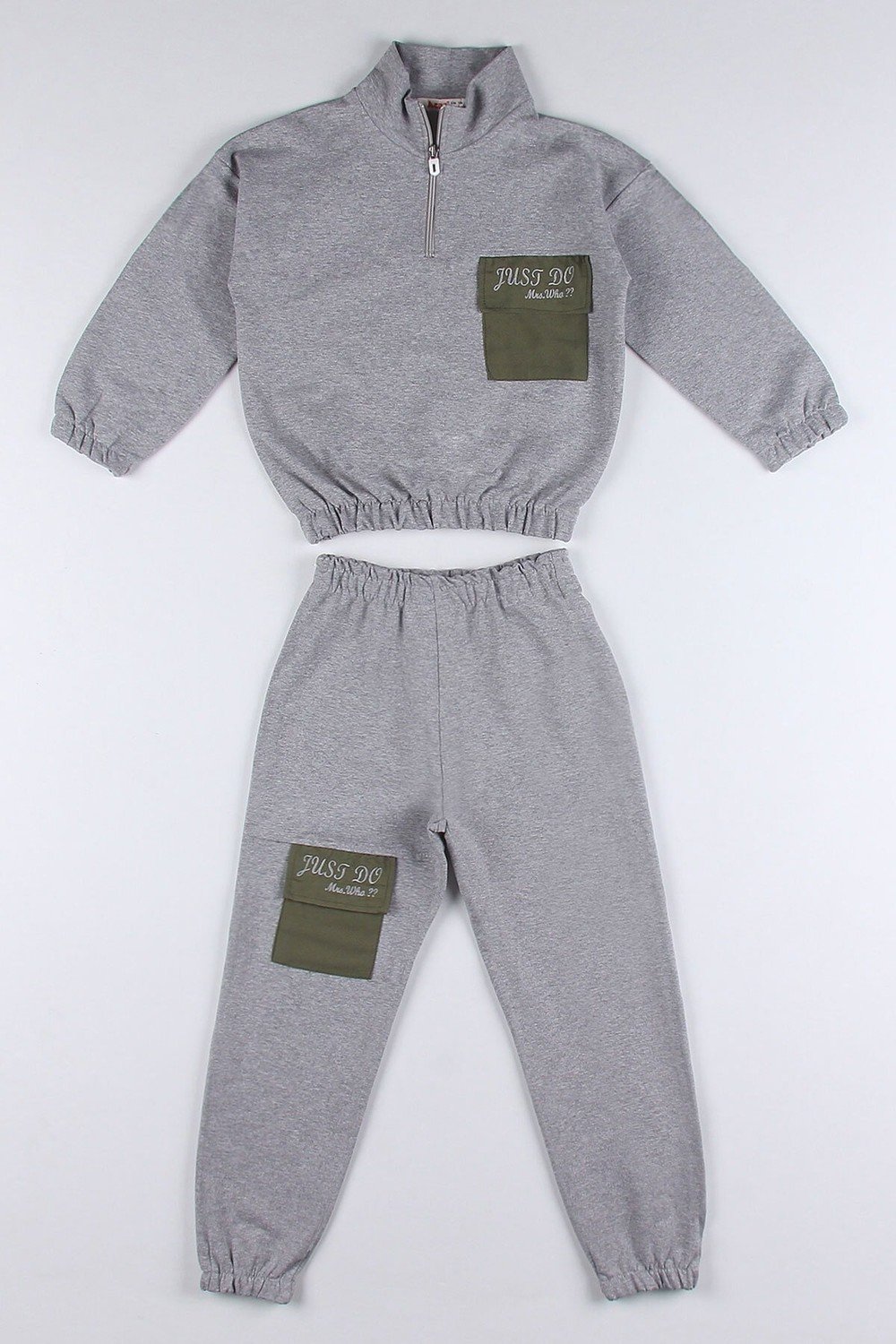 zepkids Two-Piece Set - Gray - Relaxed fit