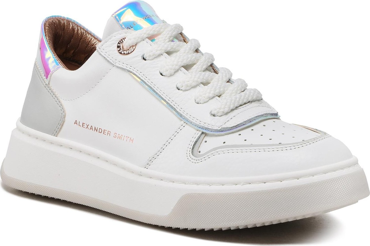 Sneakersy Alexander Smith Harrow ASAWT2D45WIA White Iride Azure