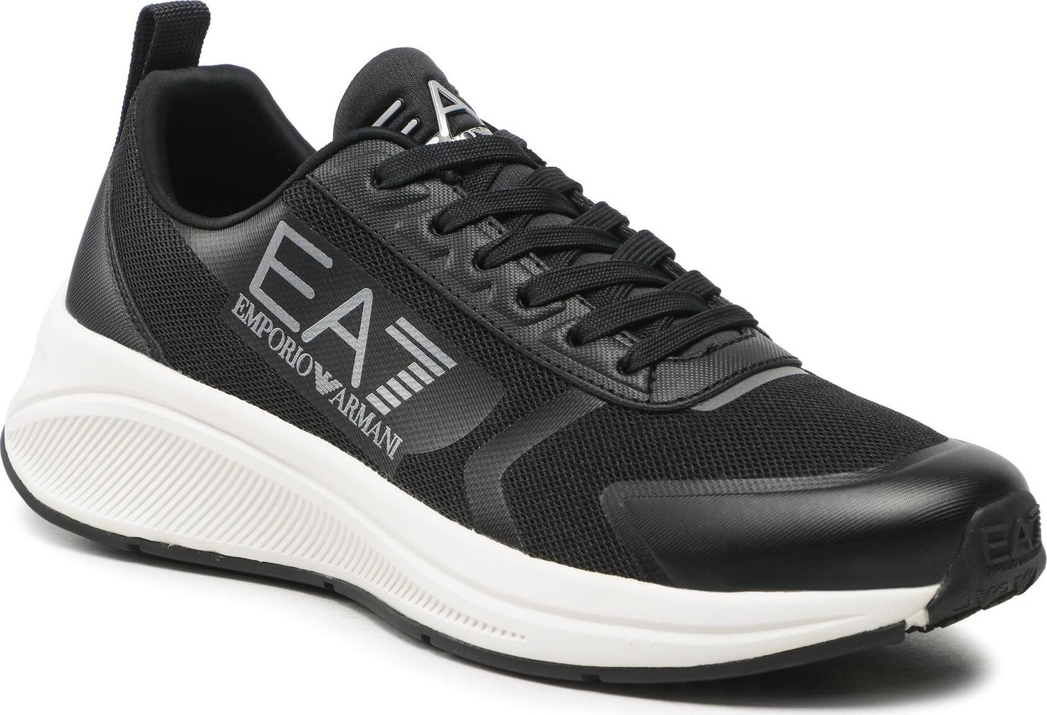 Sneakersy EA7 Emporio Armani X8X125 XK303 N763 Black/Silver
