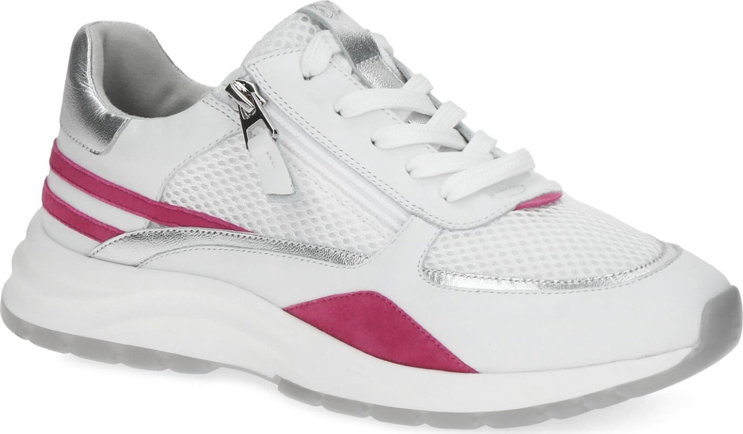 Sneakersy Caprice 9-23710-20 White/Fuchsia 153