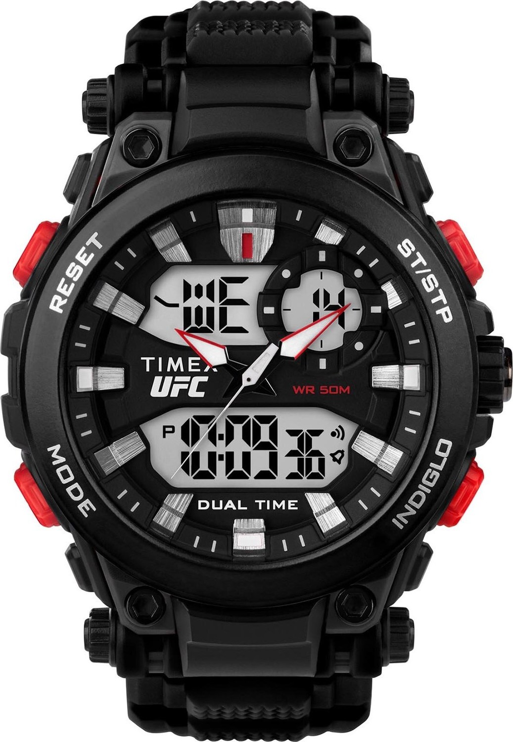 Hodinky Timex Impact TW5M52800 Black/Black