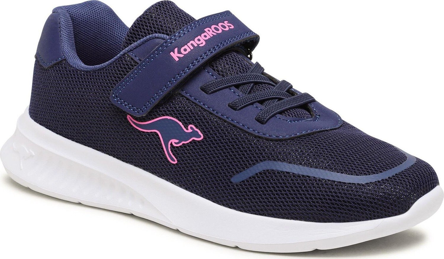Sneakersy KangaRoos Kl-Twink Ev 10010 000 4328 Belle Blue/Neon Pink