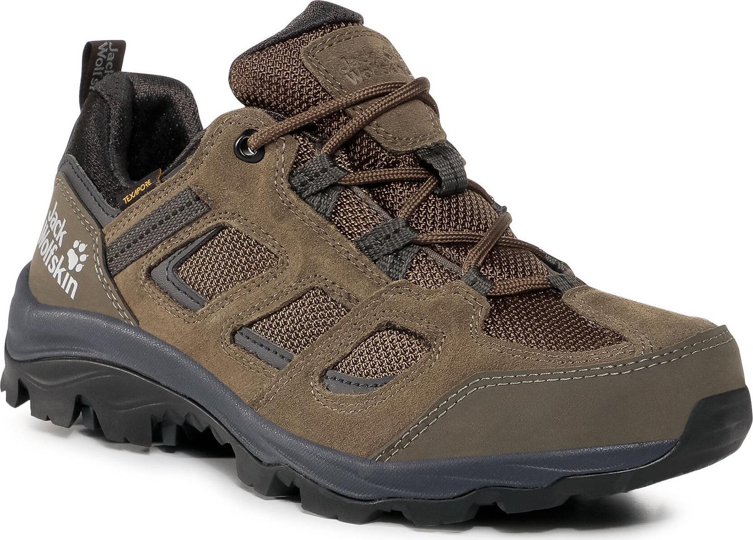 Trekingová obuv Jack Wolfskin Vojo 3 Texapore Low M 4042441 Khaki/Phantom