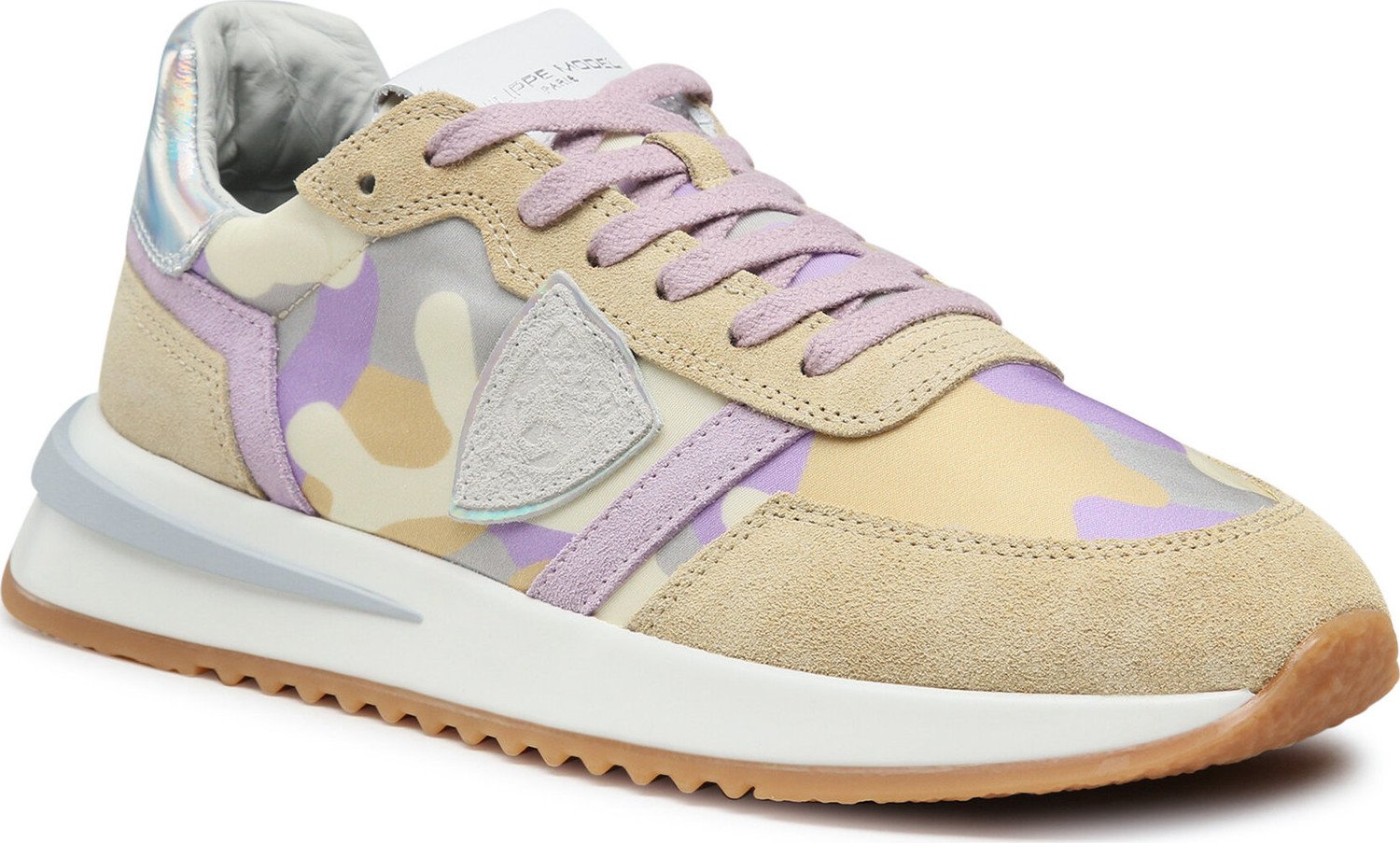 Sneakersy Philippe Model Tropez 2.1 TYLD CP24 Camou/Sable' Violet