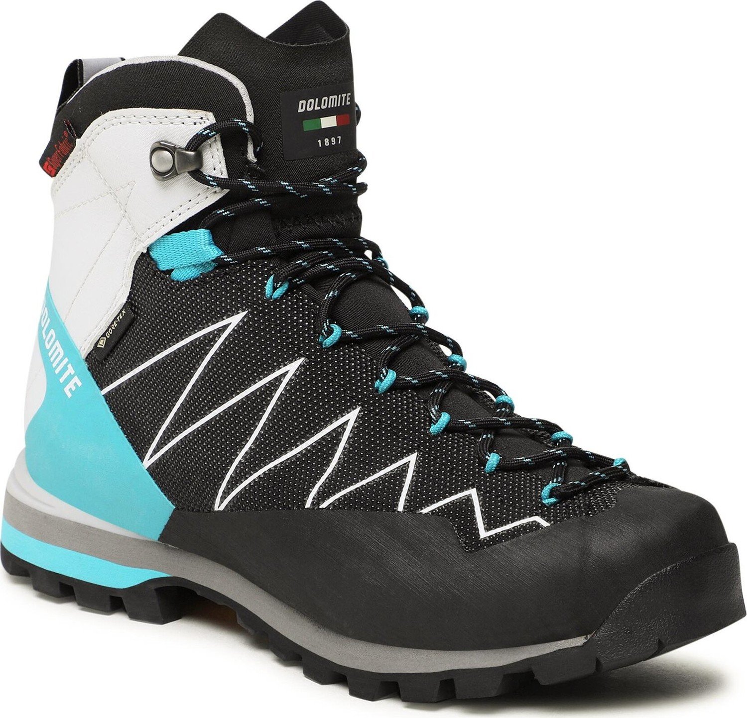 Trekingová obuv Dolomite Crodarossa Pro GTX 2.0 W GORE-TEX 280414 Black/Capri Blue
