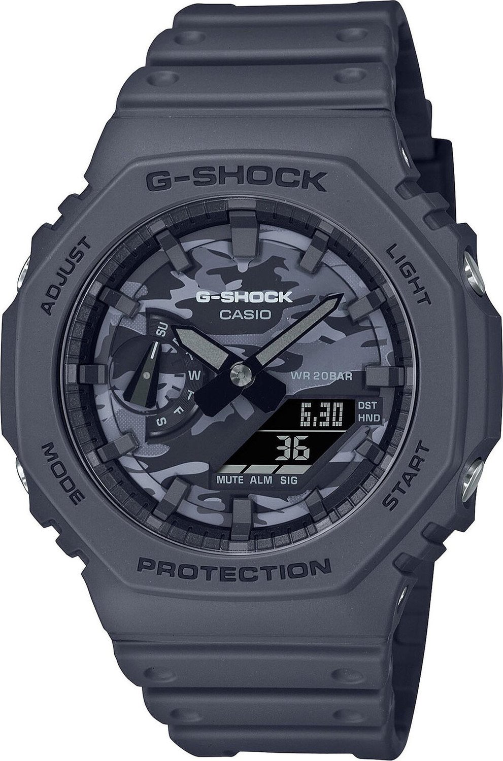 Hodinky G-Shock GA-2100CA-8AER Grey
