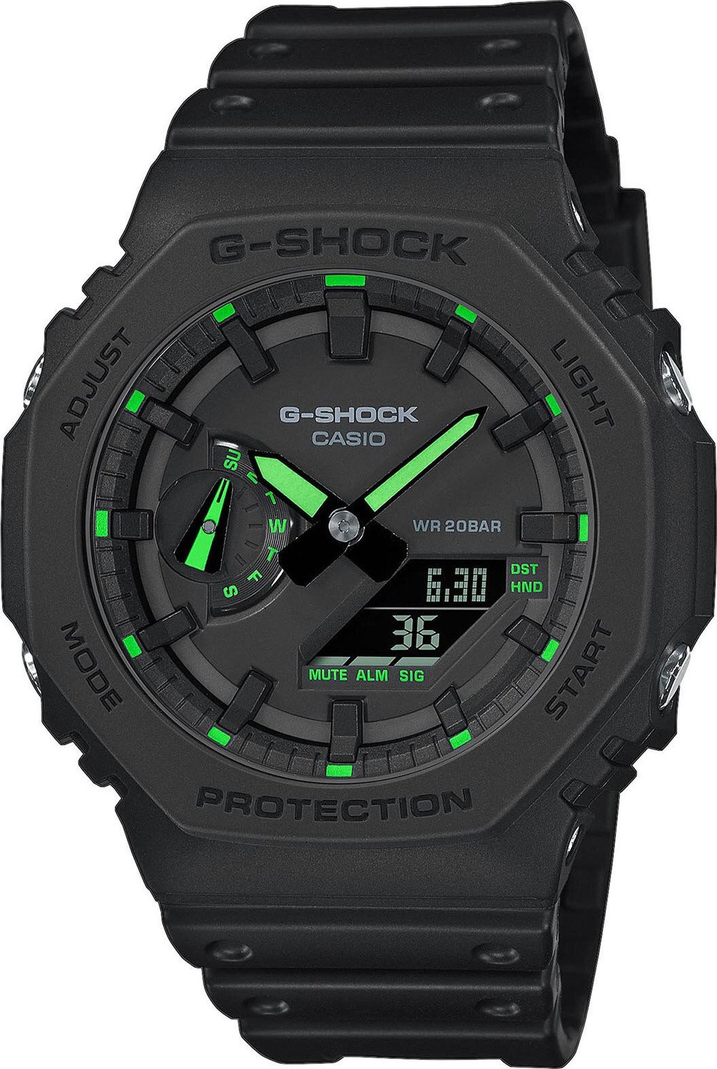 Hodinky G-Shock GA-2100-1A3ER Black/Black