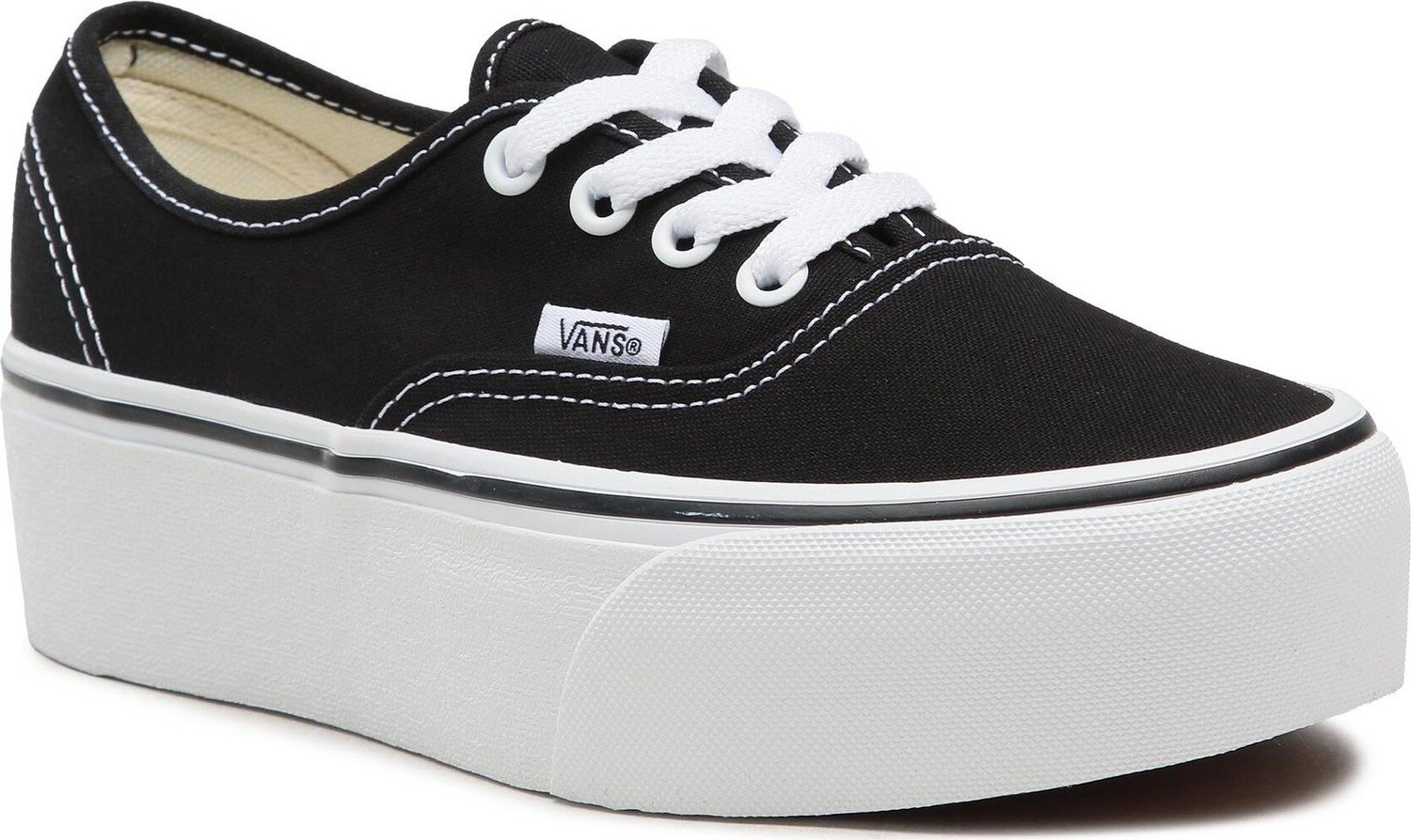 Tenisky Vans Authentic Stackform VN0A5KXXBMX1 Canvas Black/True White