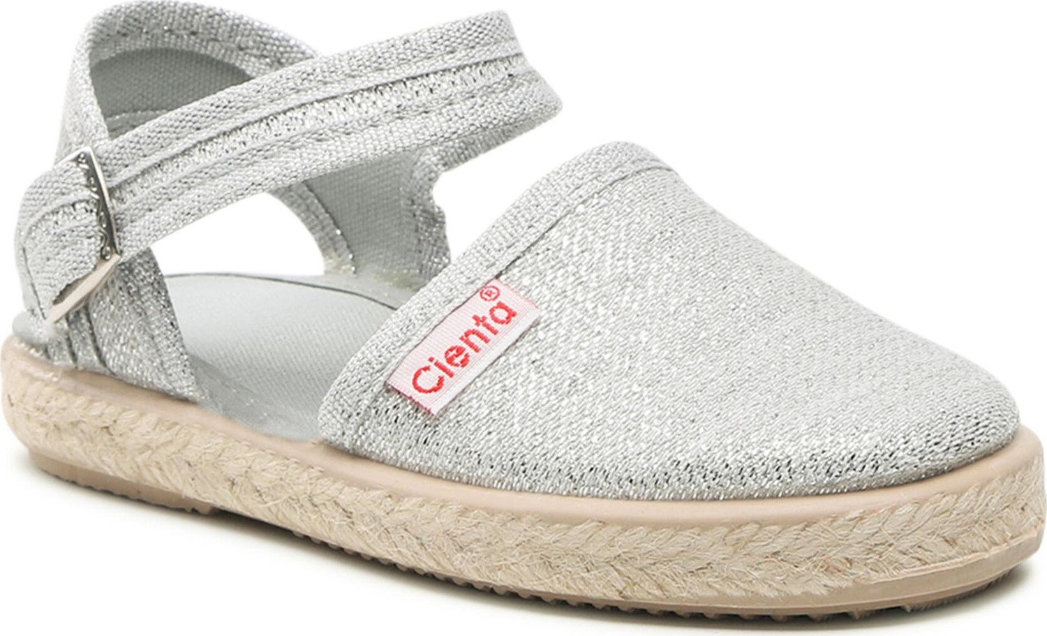 Espadrilky Cienta 40013 Plata 26