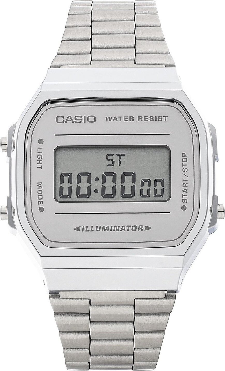 Hodinky Casio Vintage A168WEM-7EF Silver/Silver