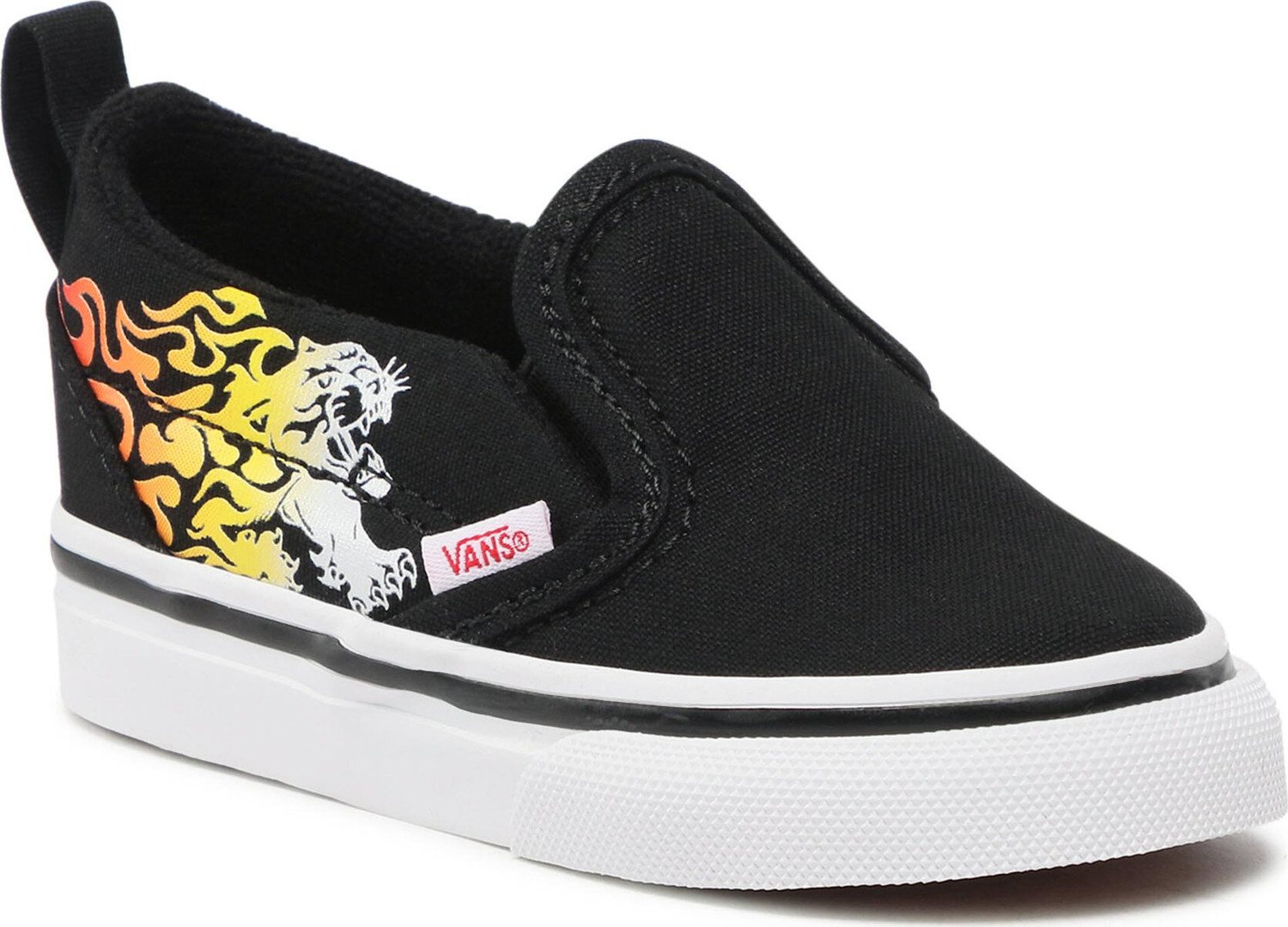 Tenisky Vans Slip-On V VN0A3488YHU1 Ferocious Flame Racing Re