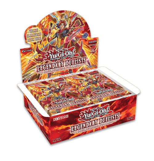 Yu-Gi-Oh Legendary Duelists: Soulburning Volcano Booster Box