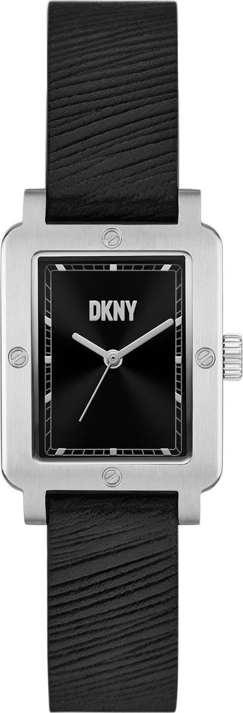 Hodinky DKNY City Rivet Three NY6665 Black/Black
