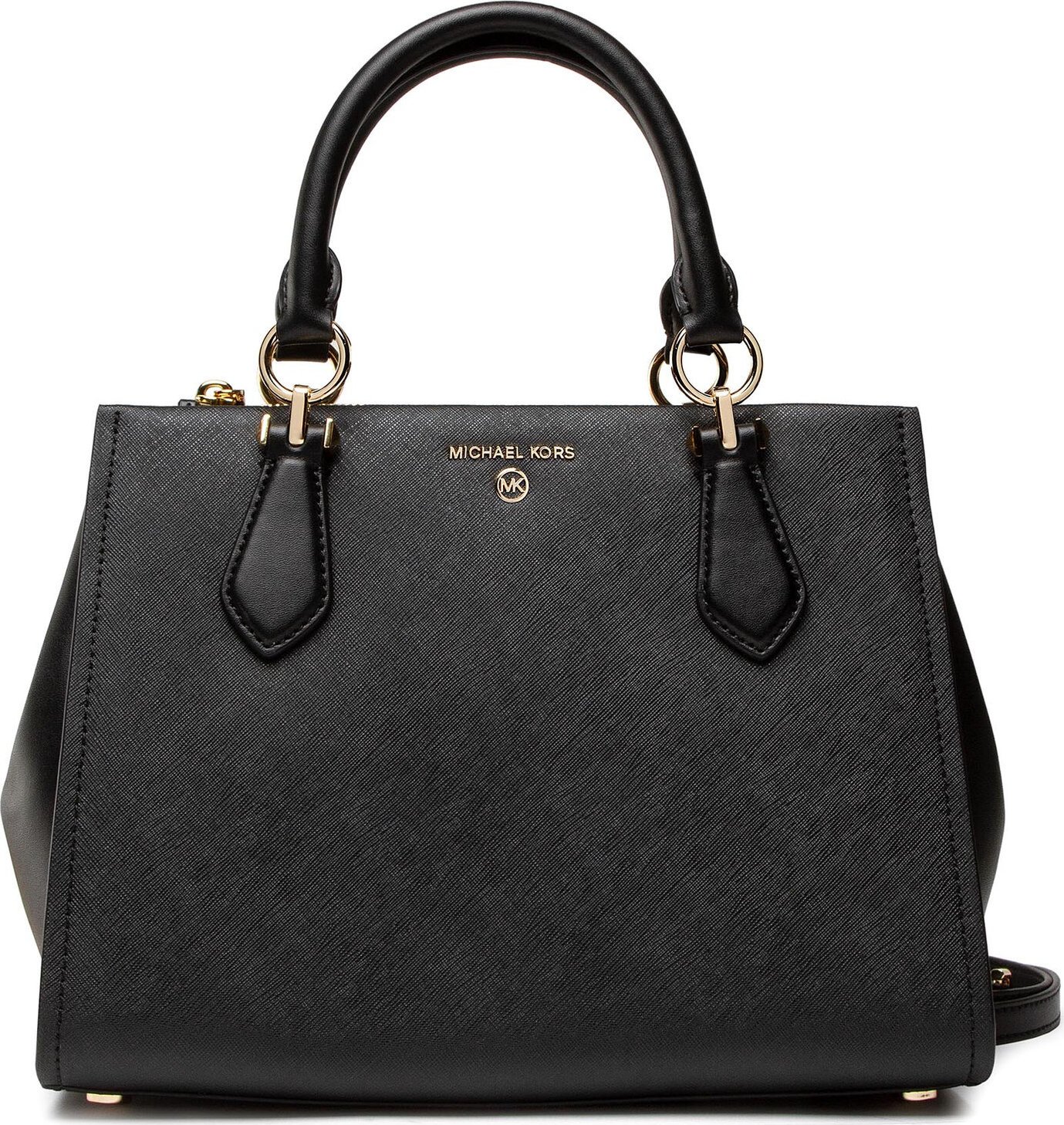 Kabelka MICHAEL Michael Kors Marilyn 30S2G6AS2L Black