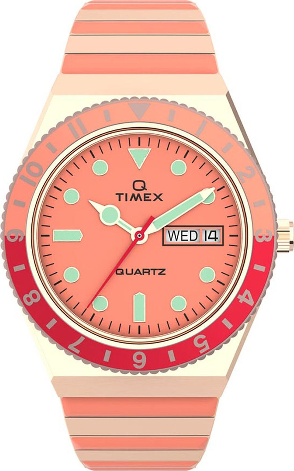 Hodinky Timex Q Timex Malibu TW2V38600 Pink