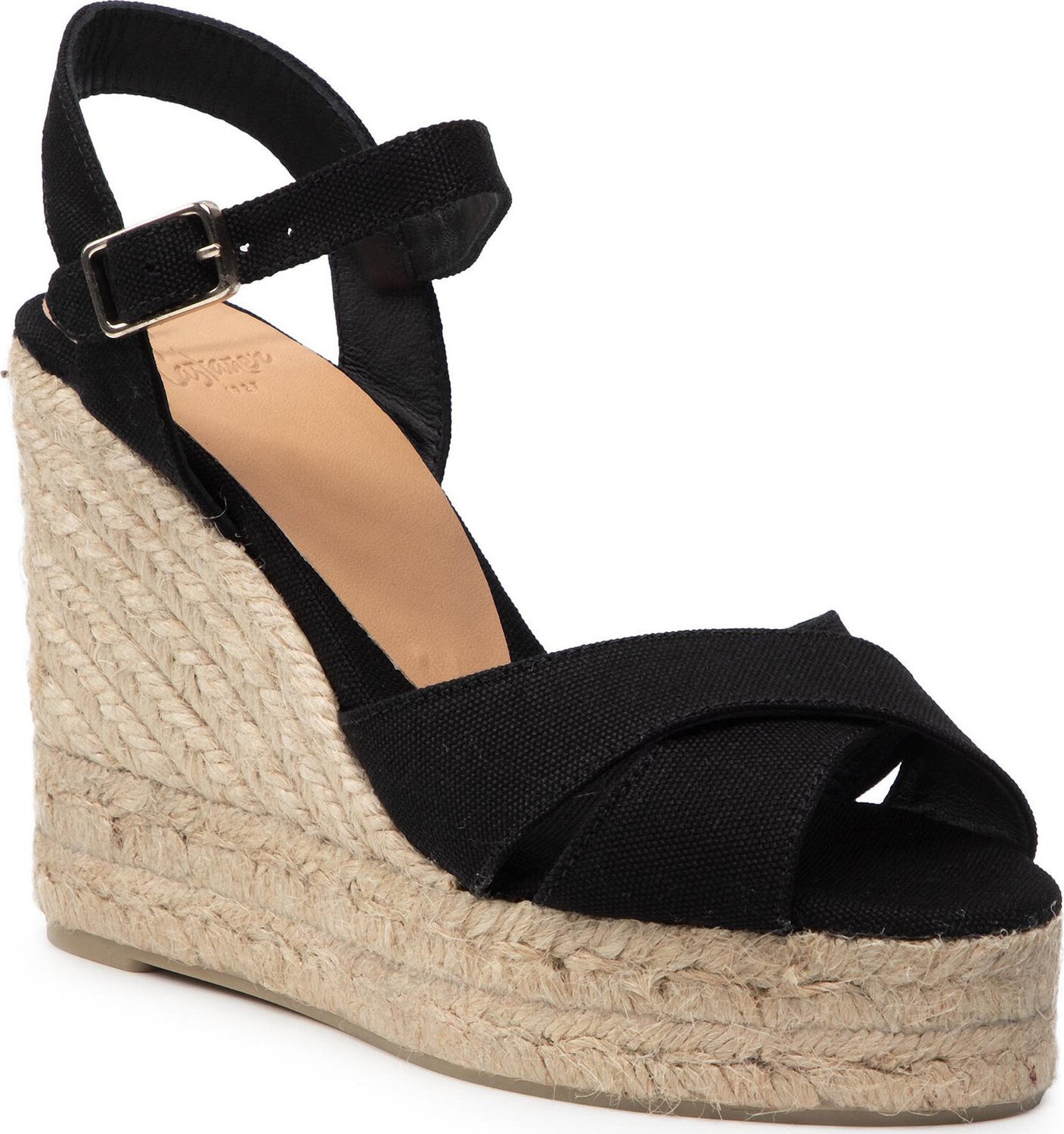 Espadrilky Castañer Blaudell/8ED/001 020998-100-35 Negro