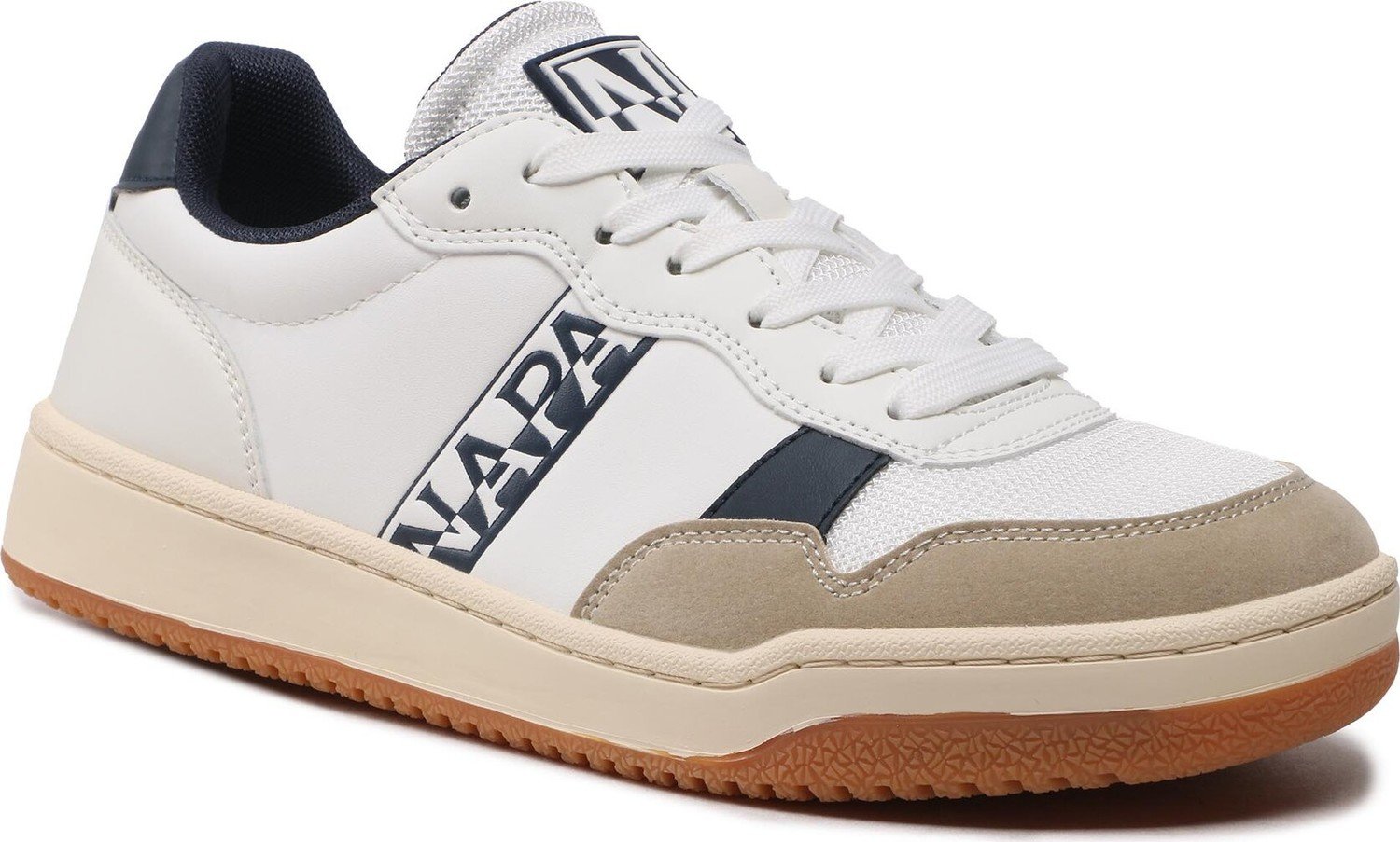 Sneakersy Napapijri Courtis NP0A4HL3 White/Navy 01A