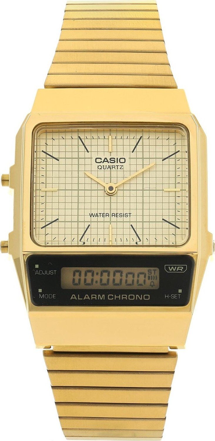 Hodinky Casio Vintage Maxi AQ-800EG-9AEF Gold