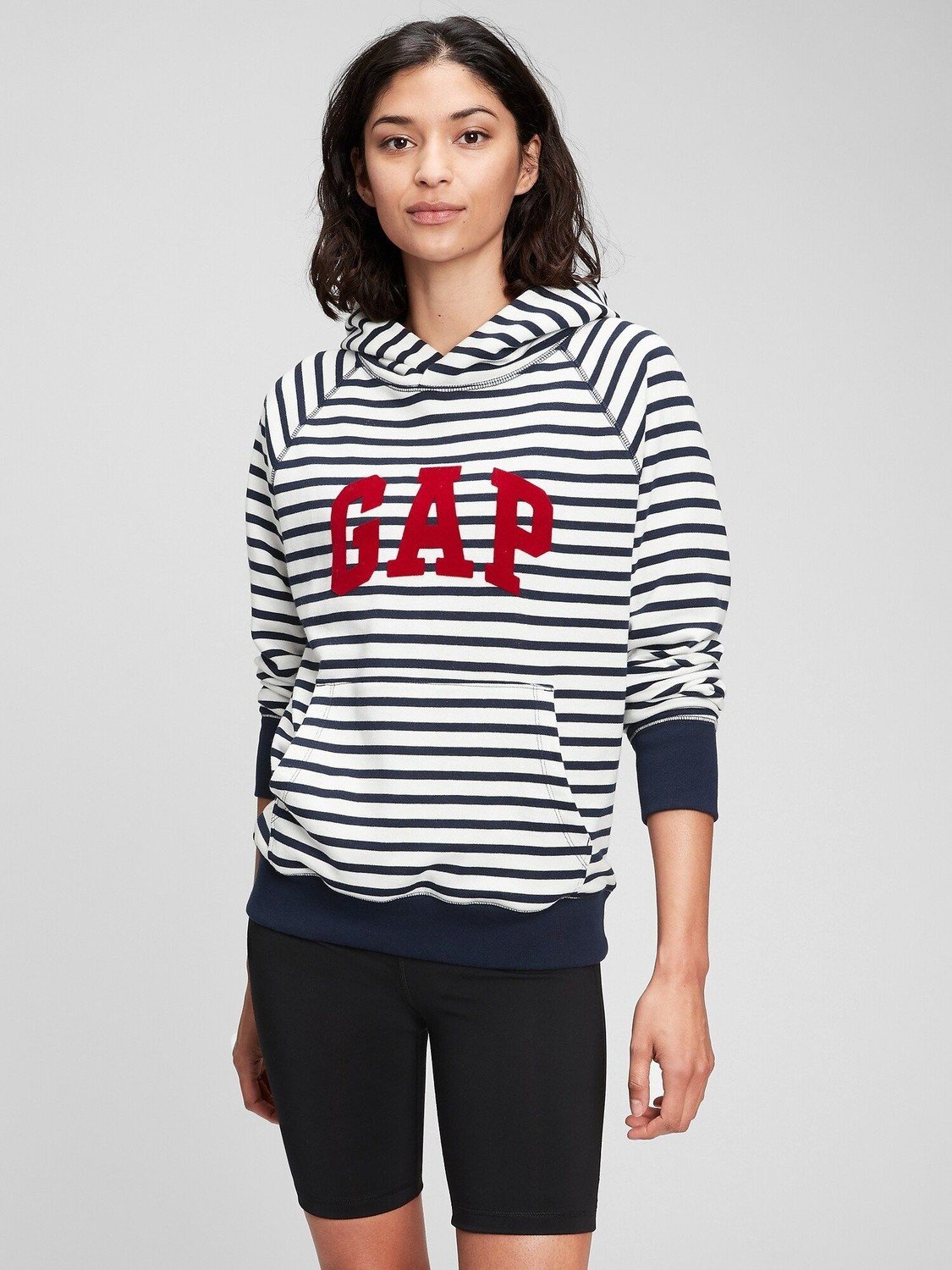 GAP Mikina logo arch hoodie - Dámské