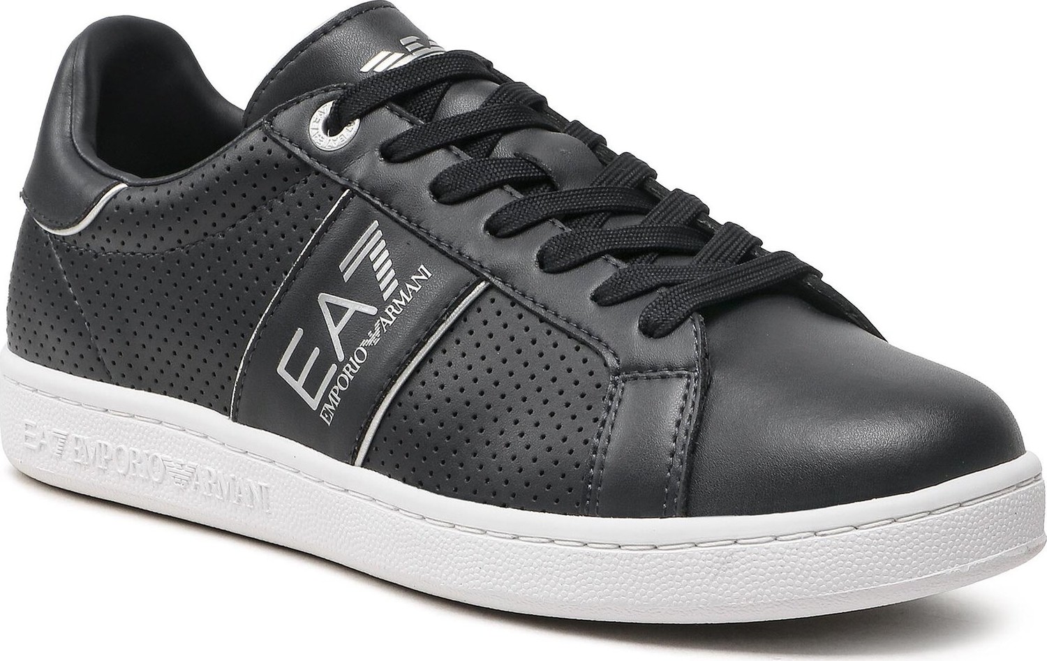 Sneakersy EA7 Emporio Armani X8X102 XK258 R370 Blu Notte/Silver
