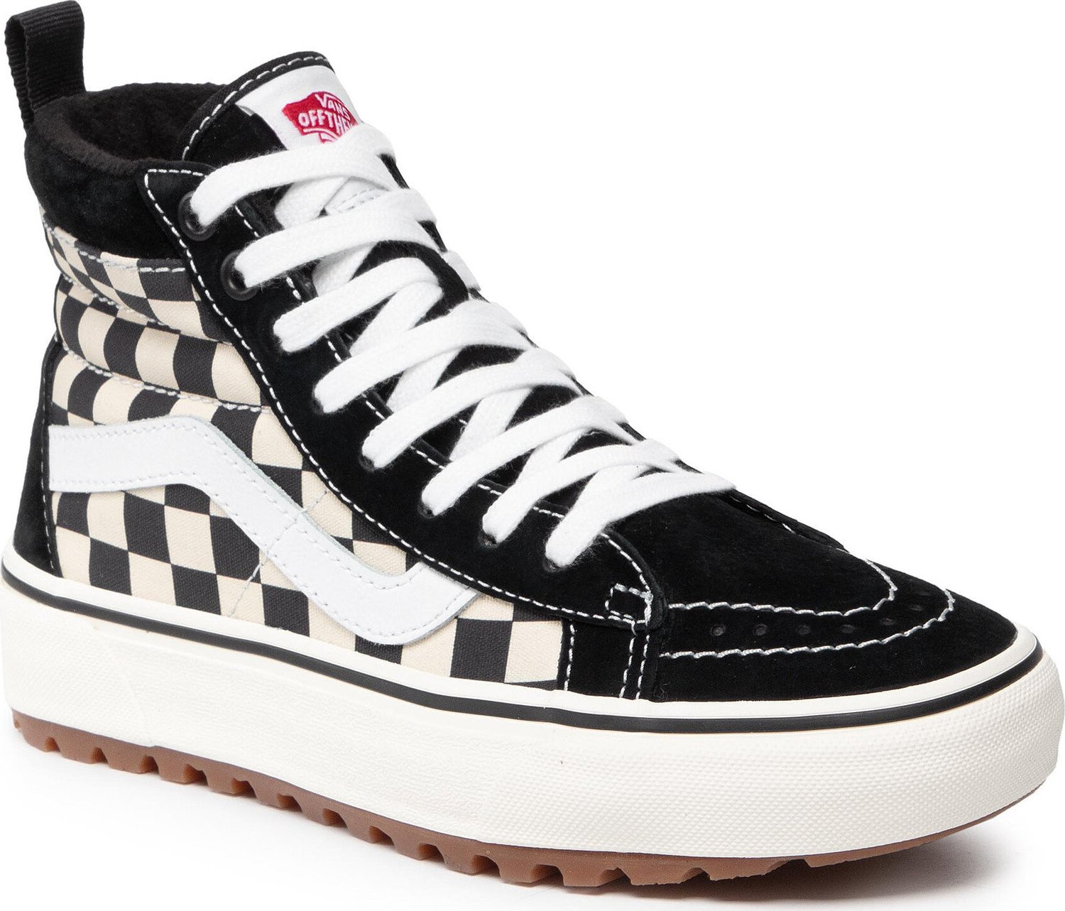 Sneakersy Vans Sk8-Hi Mte-1 VN0A5HZYA041 Black/White/Checkerboard