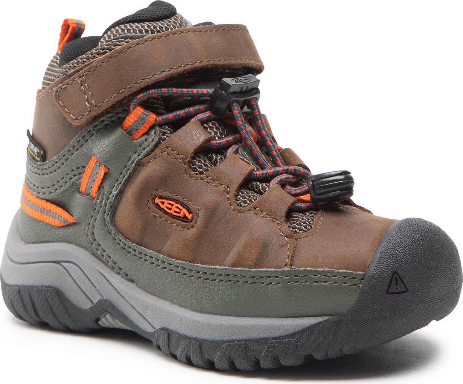 Trekingová obuv Keen Targhee Mid Wp 1026296 Dark Earth/Forest Night