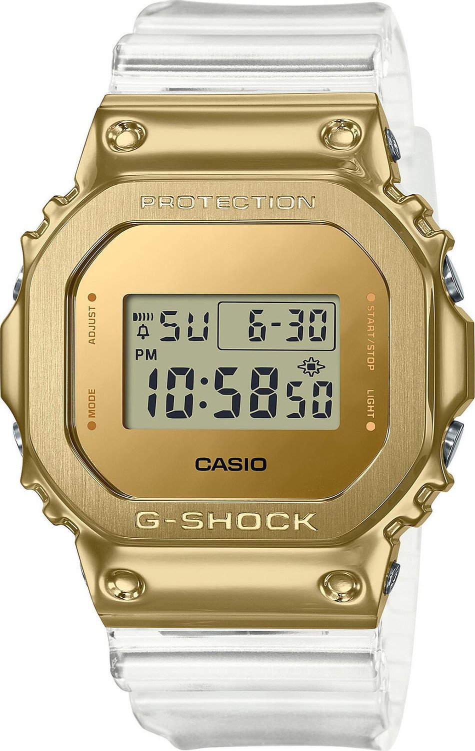 Hodinky G-Shock GM-5600SG-9ER White/Gold