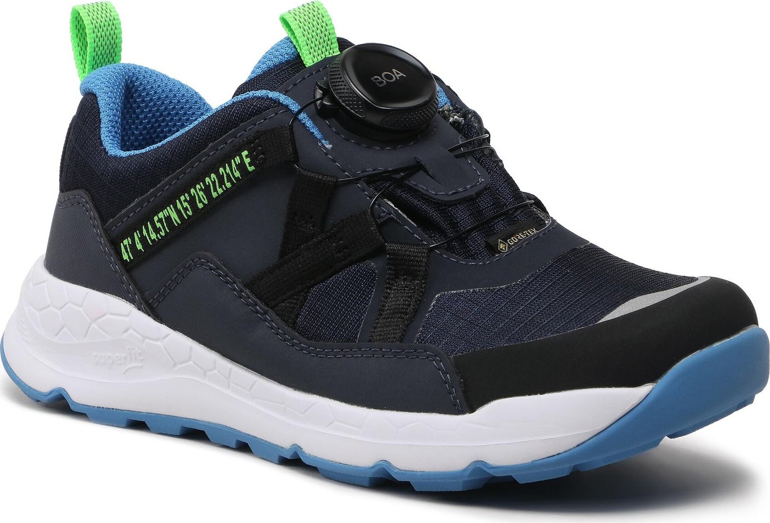 Sneakersy Superfit GORE-TEX 1-000551-8000 M Blau/Hellblau