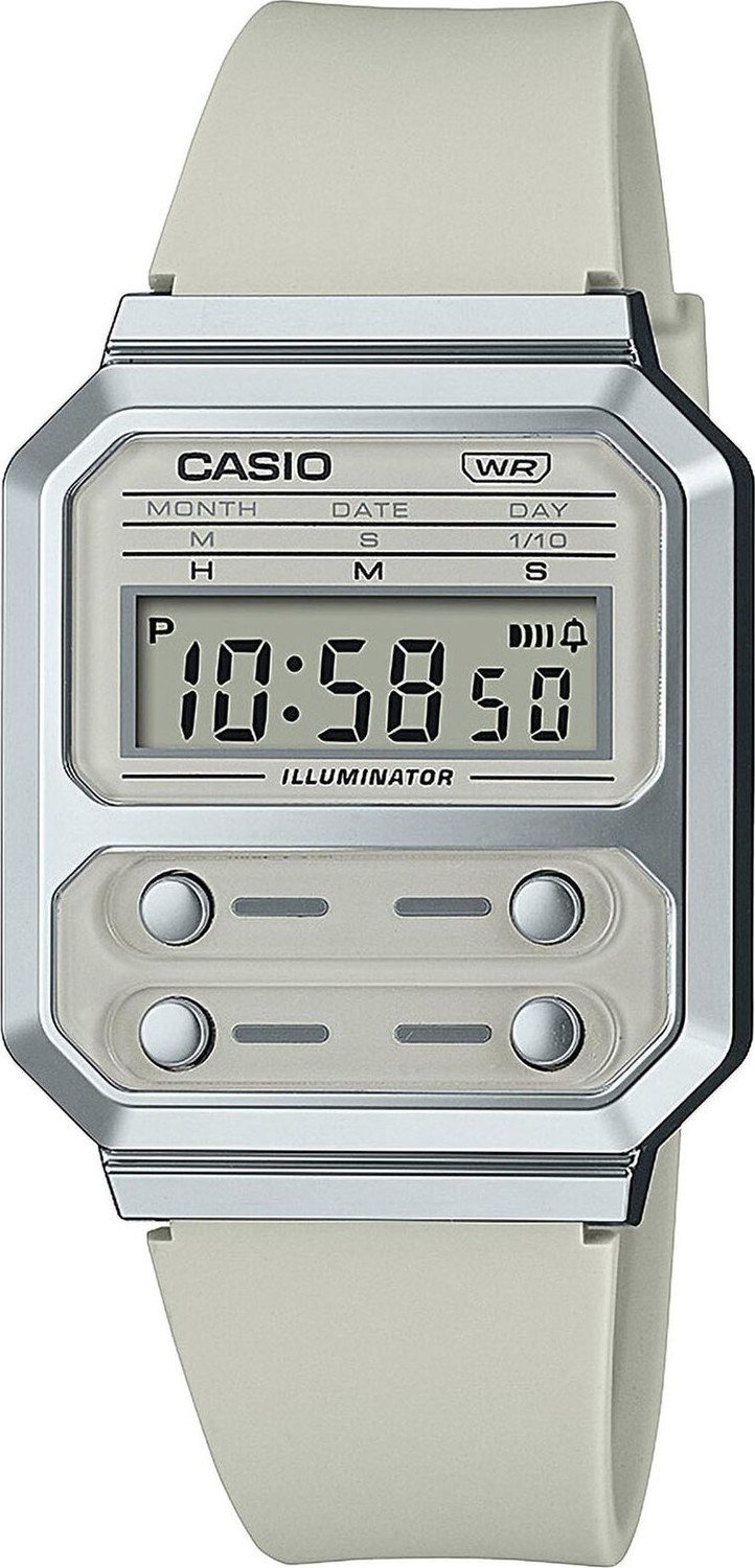 Hodinky Casio A100WEF-8AEF Grey