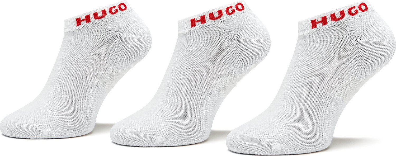Pánske nízke ponožky Hugo 50480217 White 100