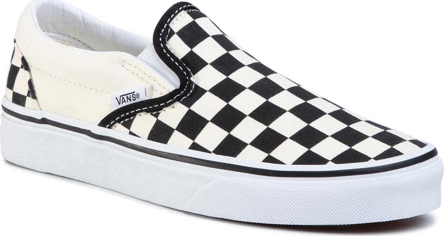 Tenisky Vans Classic Slip-On VN000EYEBWW1 Blk/Whtchckerboard/Wht