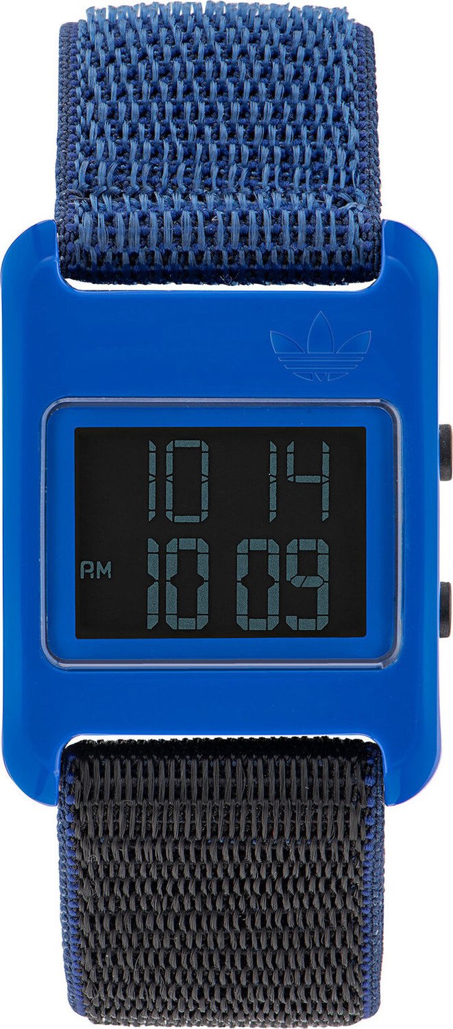 Hodinky adidas Originals Retro Pop Digital Watch AOST23066 Blue