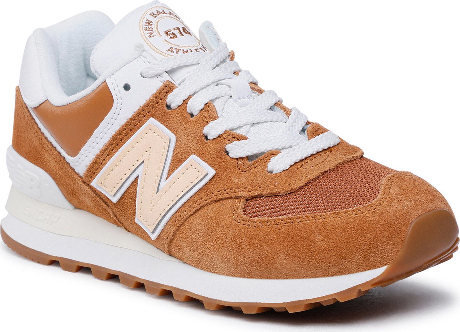 Sneakersy New Balance U574OB2 Hnedá