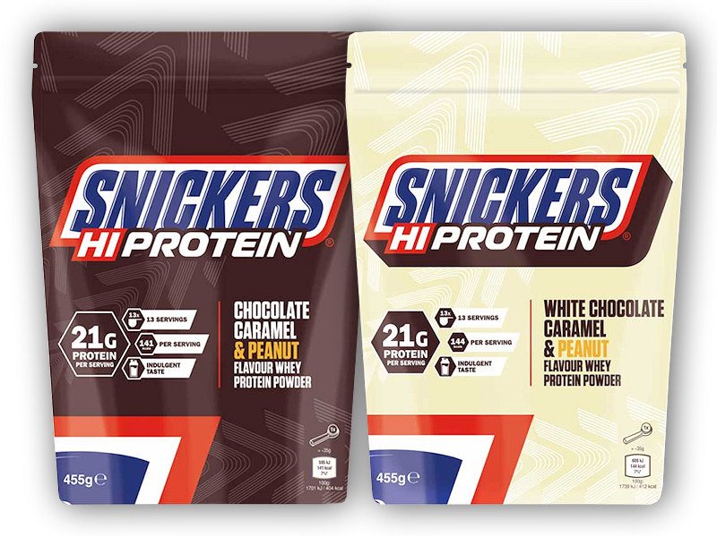 PROTEIN Mars Snickers Hi Protein 455g Varianta: chocolate caramel peanut