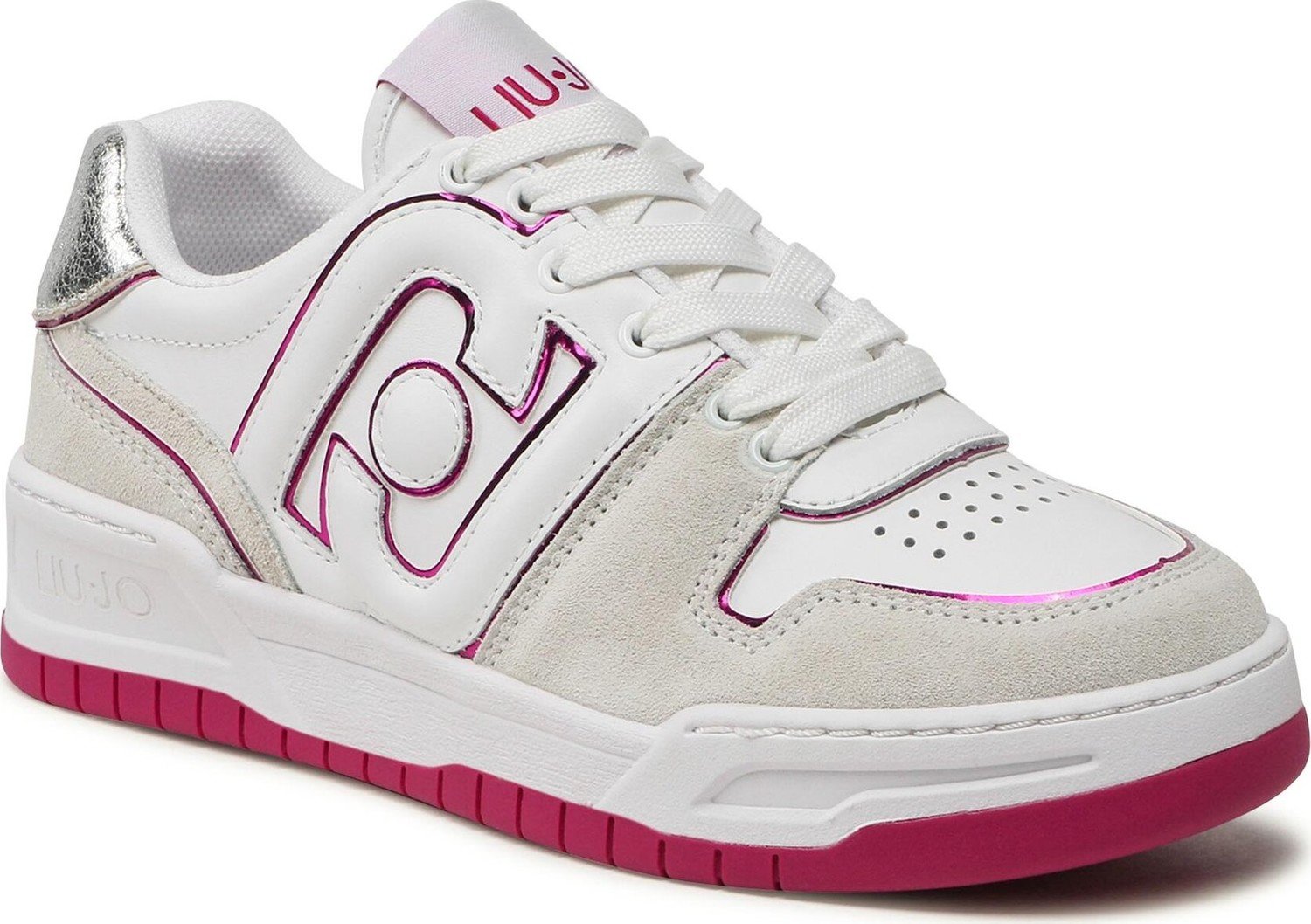 Sneakersy Liu Jo Gyn 21 BA3095 PX310 White/Fuxia S1021