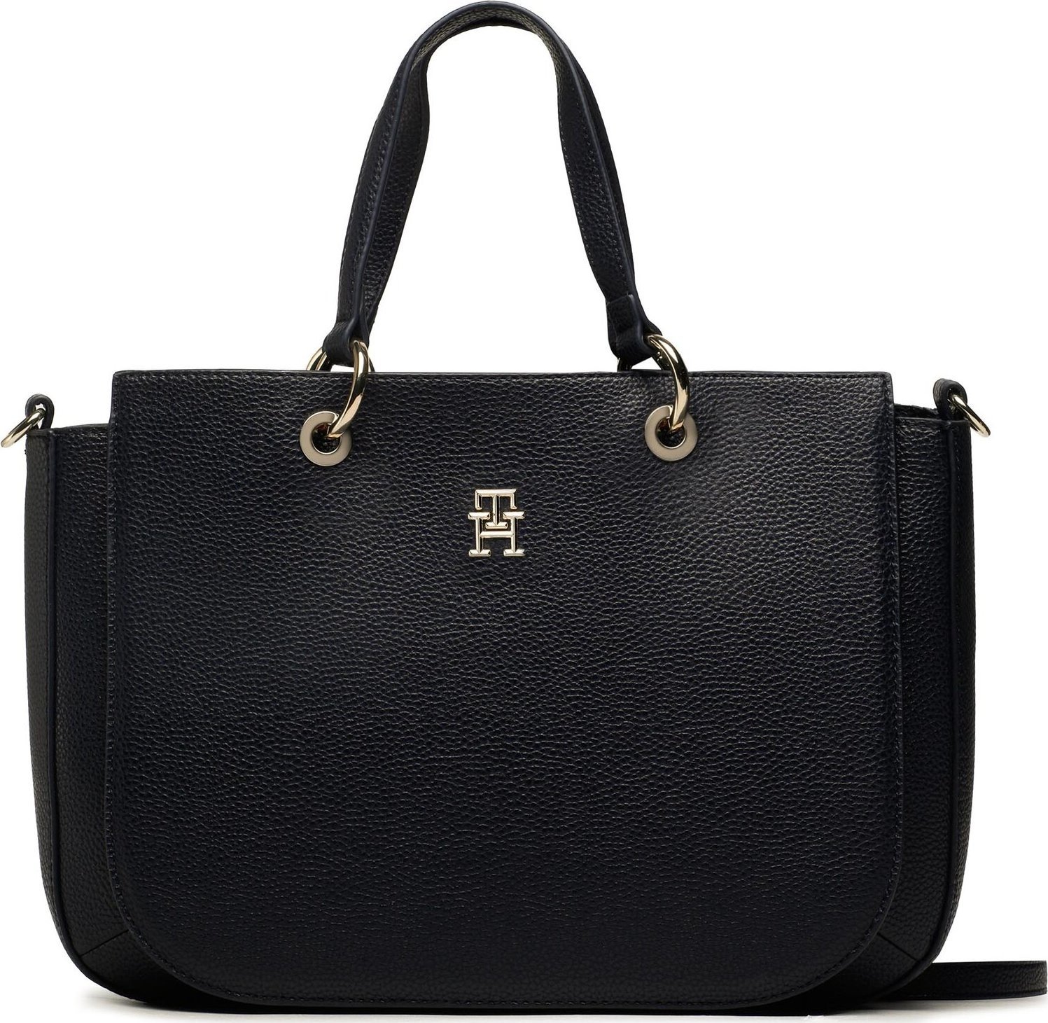 Kabelka Tommy Hilfiger Th Emblem Satchel AW0AW14503 DW6