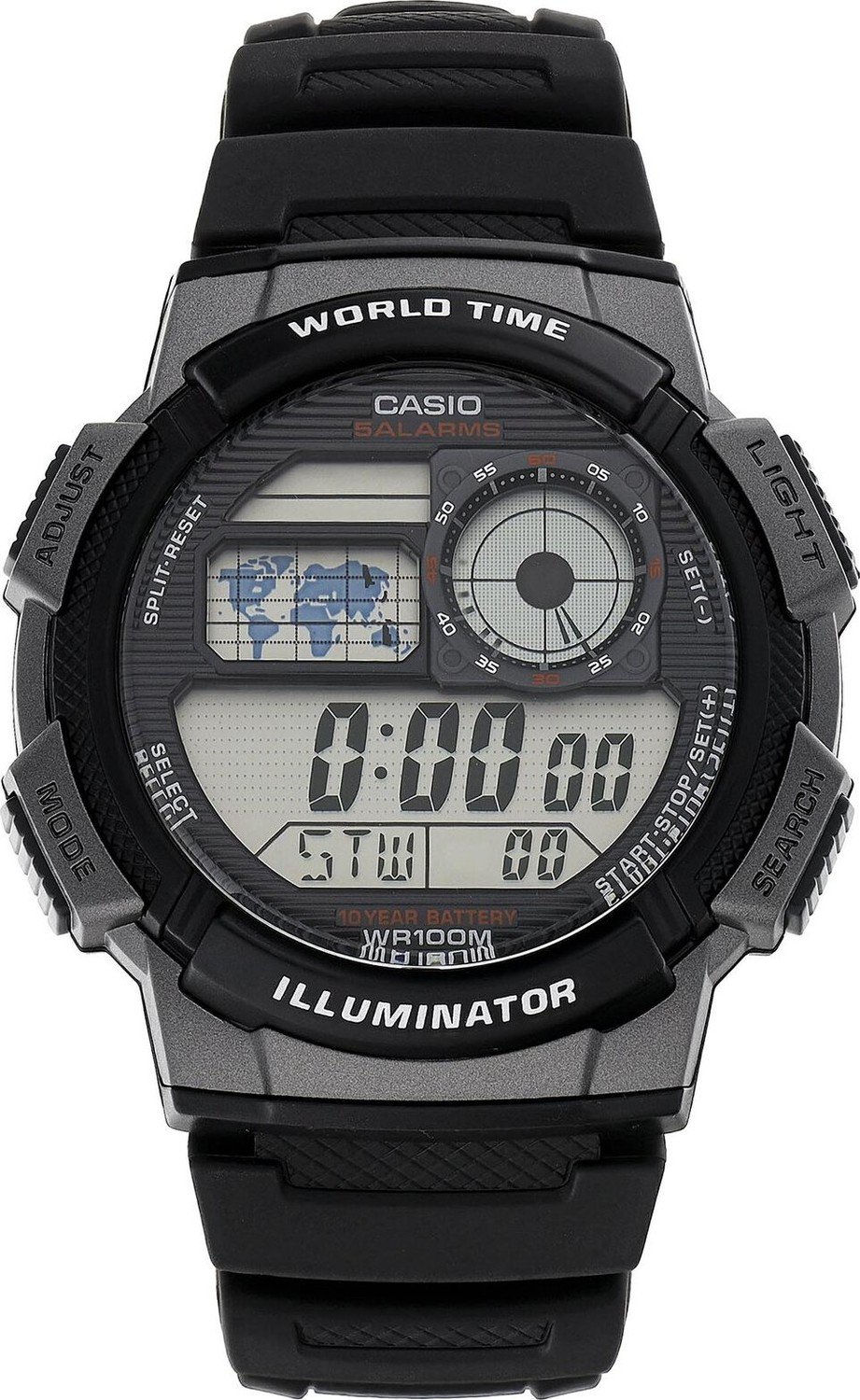 Hodinky Casio AE-1000W-1BVEF Black