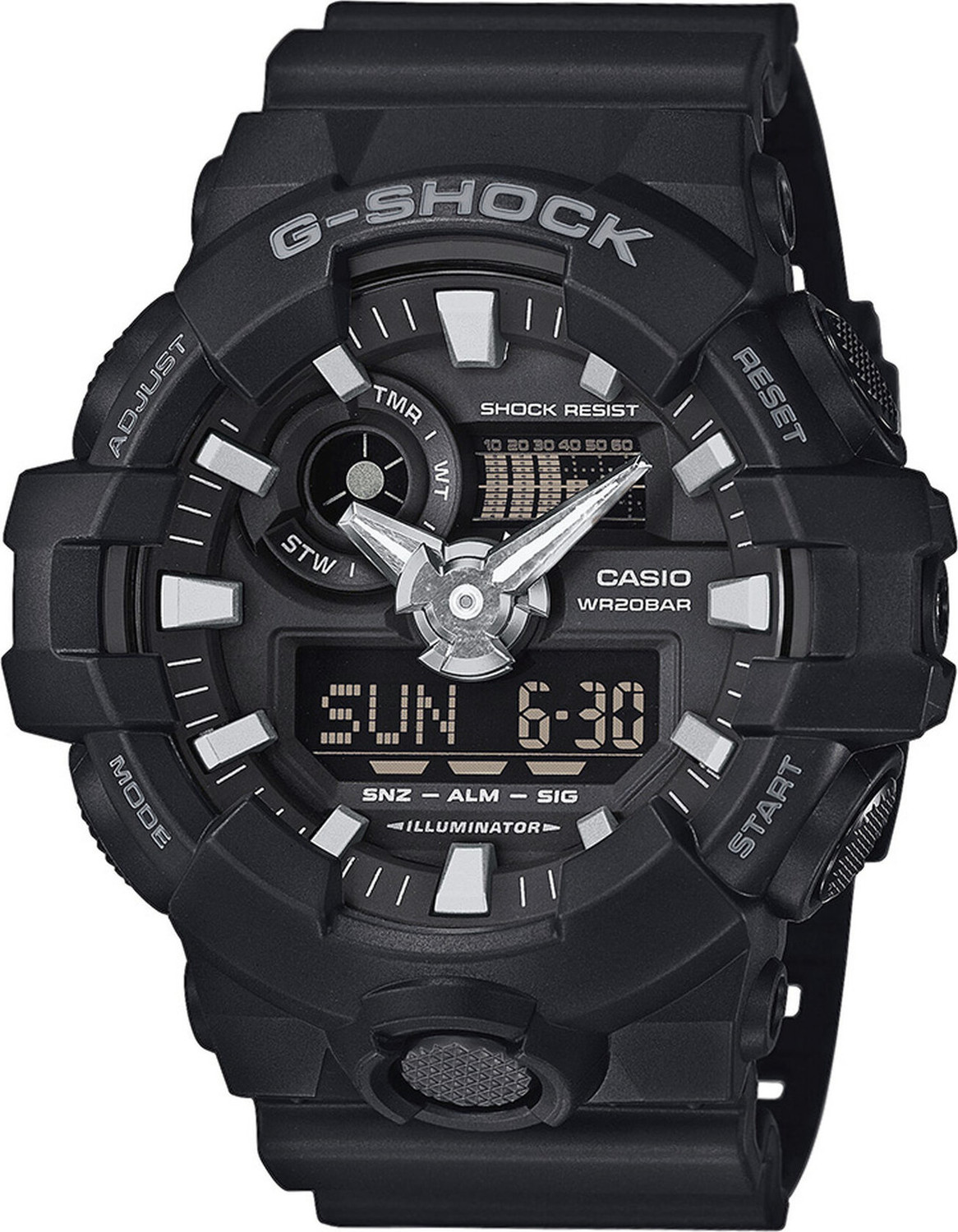 Hodinky G-Shock GA-700-1BER Black/Black