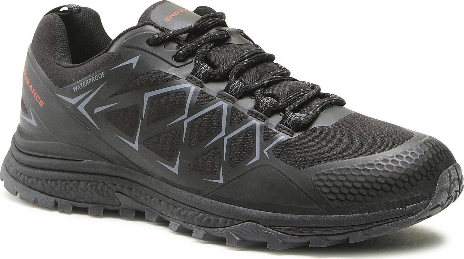 Trekingová obuv Endurance Tingst M Outdoor Shoe Wp E214279 Black Solid 1001S