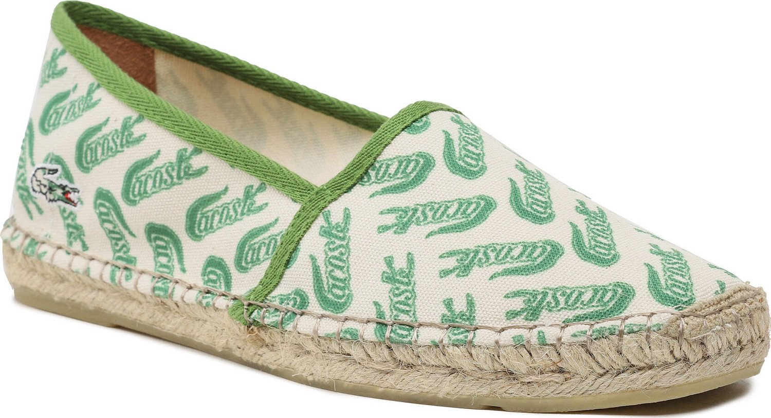 Espadrilky Lacoste Uhabia 123 2 Cma 745CMA0041WG1 Off Wht/Grn