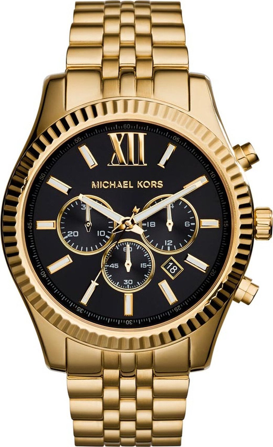 Hodinky Michael Kors Lexington MK8286 Gold/Gold